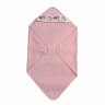 KARVEN Полотенце детское махровое с уголком D037 BASKILI KUNDAK pembe v1 90х90