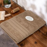 KARVEN Полотенце махровое из хлопка PETEK BORDUR DUZ H5160 LUX COTTON bej1 70х140