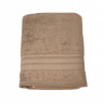 KARVEN Полотенце махровое из хлопка PETEK BORDUR DUZ H5160 LUX COTTON bej1 70х140