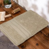 KARVEN Полотенце махровое из хлопка PETEK BORDUR DUZ H5160 LUX COTTON bej2 70х140