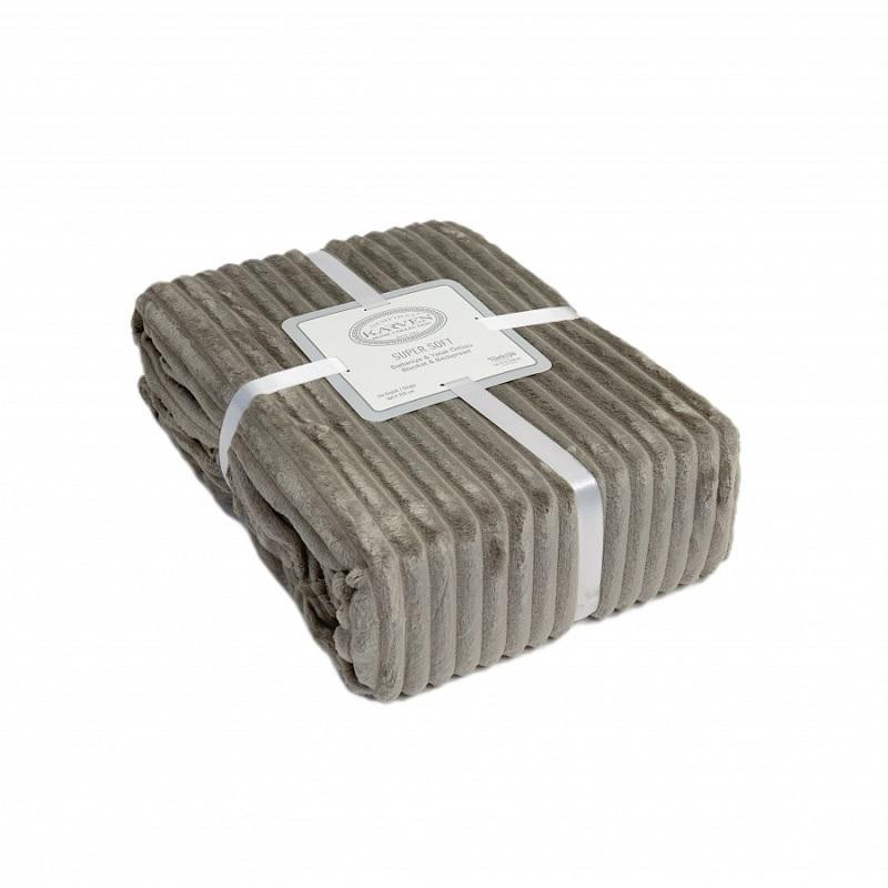 KARVEN Плед из полиэстера SUPER SOFT P942 DIAS бежевый 200х220