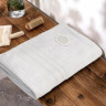 KARVEN Полотенце махровое из хлопка PETEK BORDUR DUZ H5160 LUX COTTON beyaz 70х140