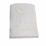 KARVEN Полотенце махровое из хлопка PETEK BORDUR DUZ H5160 LUX COTTON beyaz 70х140