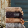KARVEN Набор махровых полотенец из хлопка COTTON PENYE HS1004 HANZADE 50х90 (4шт)