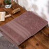 KARVEN Полотенце махровое из хлопка PETEK BORDUR DUZ H5160 LUX COTTON g-kurusu 70х140