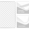 GERMAN GRASS Наматрасник стеганый MATTRESS 95C GRASS 180х200