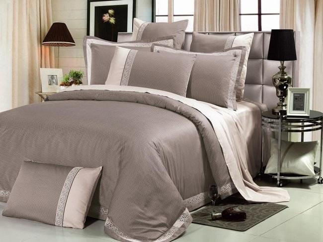 ASABELLA Простыня из сатина люкс 611-1P 275х280