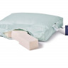 BELPOL Подушка из серого гусиного пуха со вставкой Memory Foam GALAXY RIVER 50х70х8 упругая