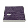 KARVEN Плед из хлопка махровый P963 CORNELY V12 фиолетовый 220х240