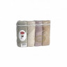KARVEN Набор махровых полотенец из хлопка COTTON PENYE HS1005 GIRDAP 70х140 (4шт)