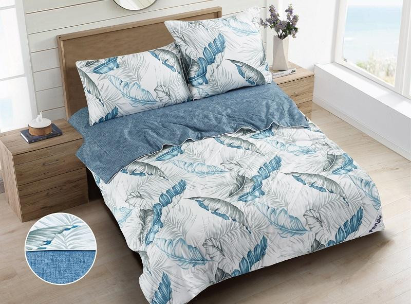 TANGO Комплект постельного белья с одеялом  из микросатина DE VERANO  Y-58 50х70 (1шт), 70х70 (1шт) 1,5-спальный