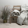 GERMAN GRASS Дорожный плед пуховый TRAVEL PLAID GRASS grey 140х200
