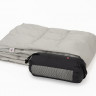 GERMAN GRASS Дорожный плед пуховый TRAVEL PLAID GRASS grey 140х200