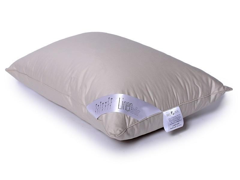 BELPOL Подушка изо льна и искусственного лебяжьего пуха LINEN AIR 50х70 средняя