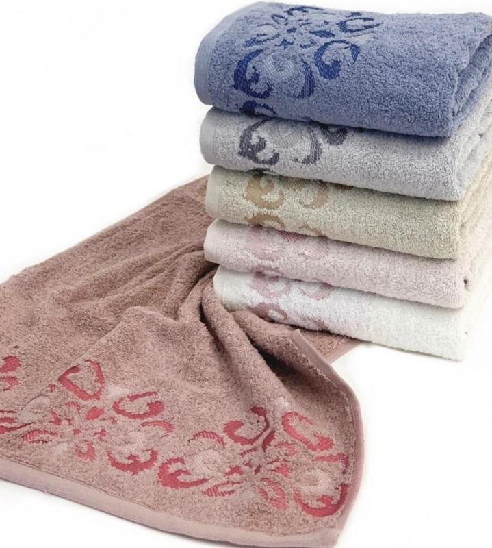 KARVEN Набор махровых полотенец из хлопка VIP COTTON HS3228 OTTOMAN 70х140 (6шт)