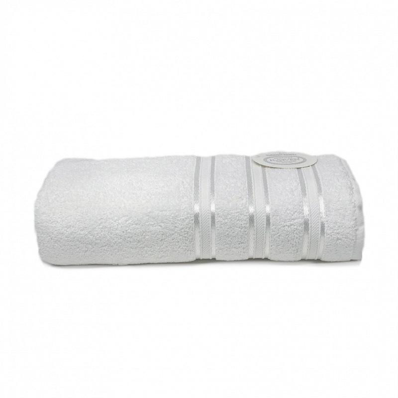 KARVEN Полотенце махровое из хлопка H5154 MIKRO DELUX beyaz 70х140