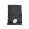 KARVEN Полотенце махровое из хлопка H5154 MIKRO DELUX gri-antrasit 70х140