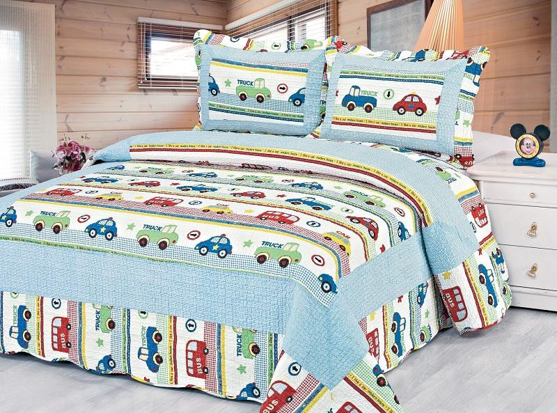 TANGO Покрывало с наволочками хлопковое PATCHWORK PW333-198 230х250