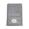 KARVEN Полотенце махровое из хлопка H5154 MIKRO DELUX gri-ser1 70х140