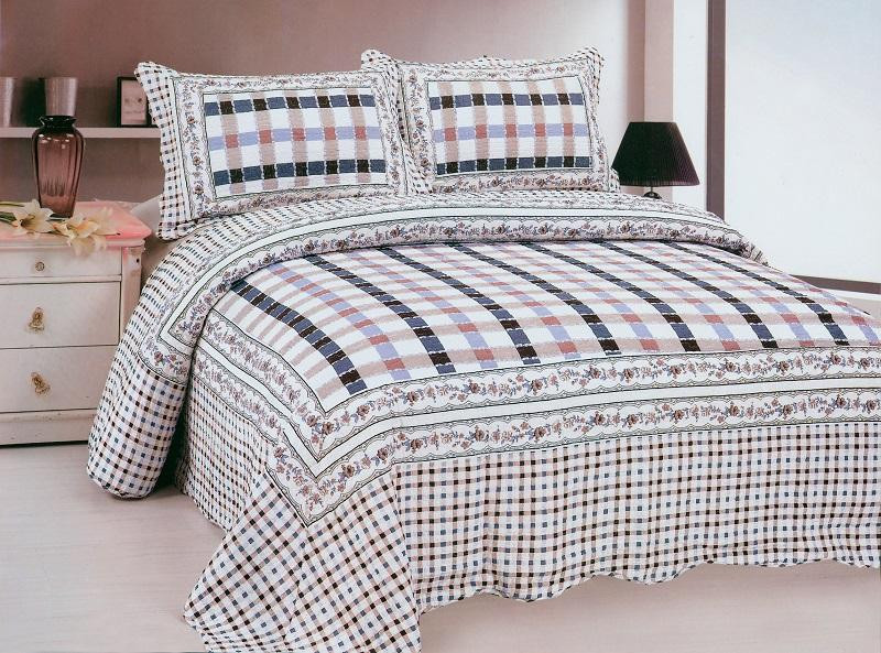 TANGO Покрывало с наволочками хлопковое PATCHWORK PW333-200 230х250