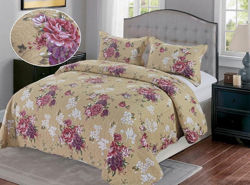 TANGO Покрывало с наволочками хлопковое PATCHWORK PW333-201 230х250