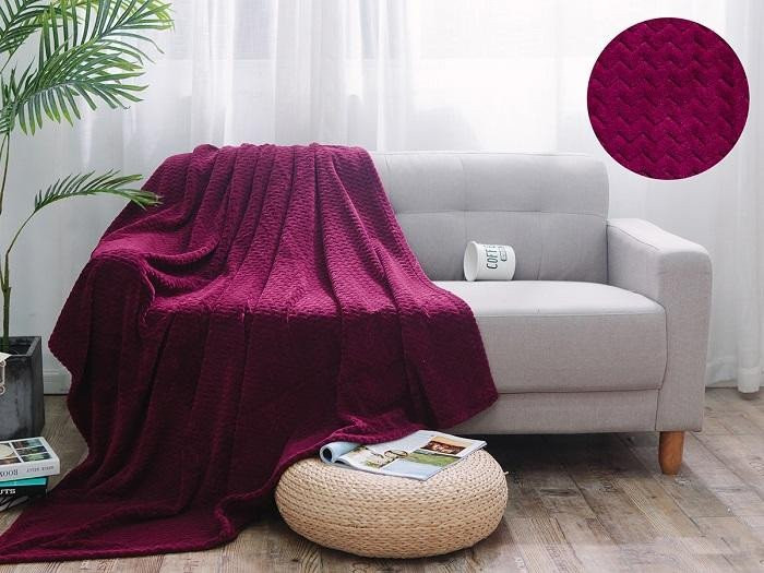 АЛЬВИТЕК Плед из велсофта SOFT PLUSH 018-SP 180х200