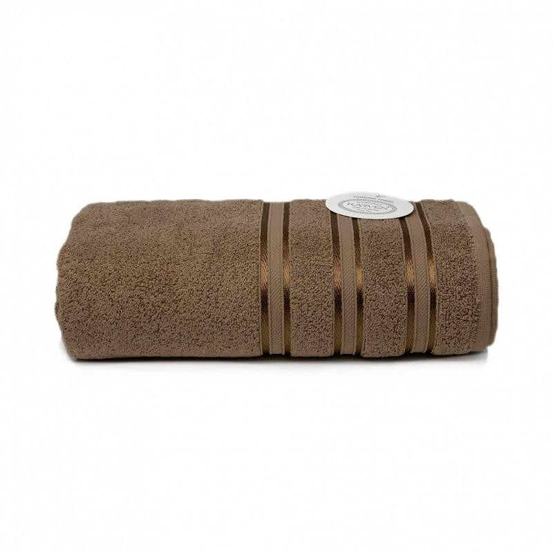 KARVEN Полотенце махровое из хлопка H5154 MIKRO DELUX kahve 70х140