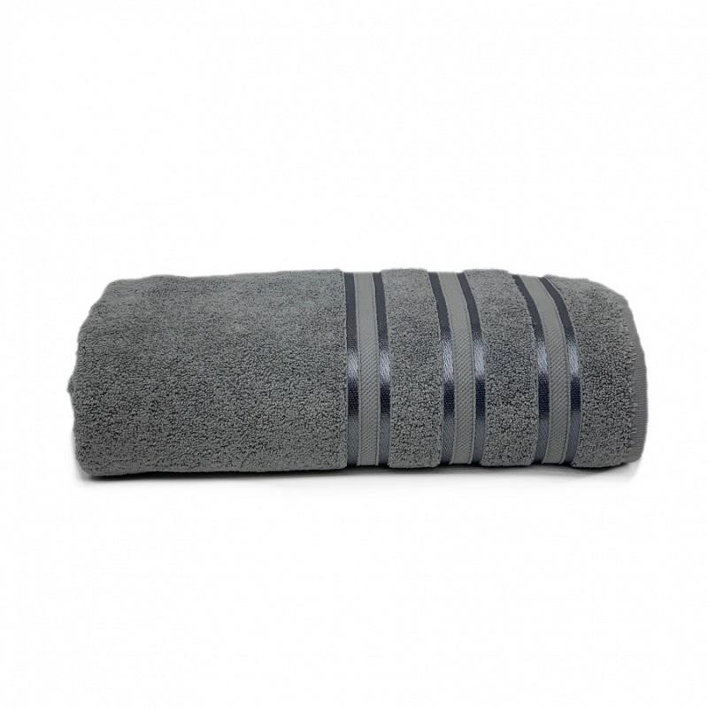 KARVEN Полотенце махровое из хлопка H5154 MIKRO DELUX k-gri 70х140