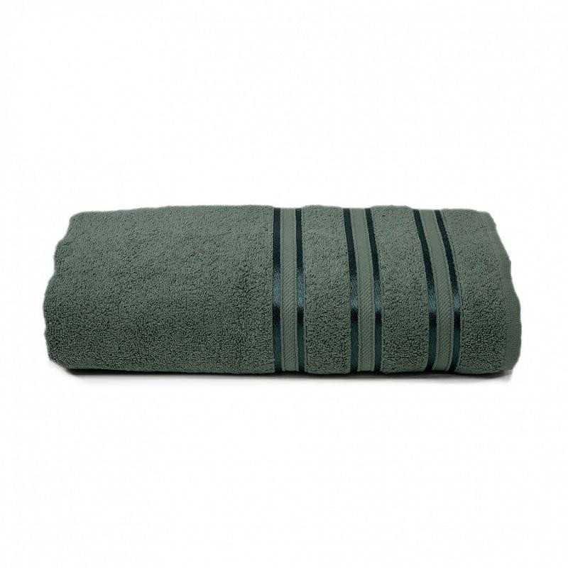 KARVEN Полотенце махровое из хлопка H5154 MIKRO DELUX k-yesil 70х140