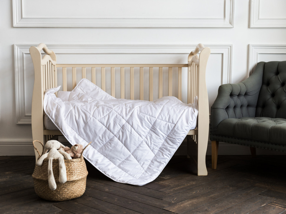 GERMAN GRASS Одеяло стеганое BABY BIO COTTON 100х135 всесезонное Light