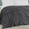 KARVEN Плед из полиэстера SUPER SOFT P941 MELINDA антрацит 160х220
