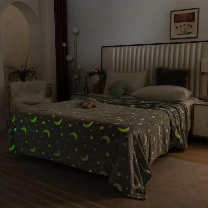 TANGO Плед светящийся в темноте из микрофибры MOONLIGHT 3043-5 150х200