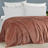 KARVEN Плед из полиэстера SUPER SOFT P941 MELINDA пудра 160х220