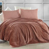 KARVEN Плед из полиэстера SUPER SOFT P941 VIGAN сухая роза 160х220