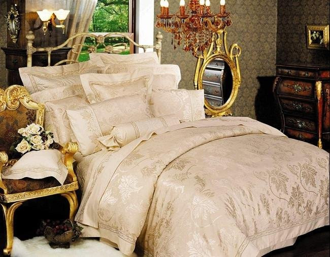 ASABELLA Простыня из сатина люкс 311-1P 275х280