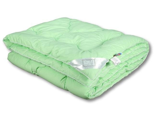 АЛЬВИТЕК Одеяло стеганое БАМБУК-ПЕРКАЛЬ 140x205 теплое