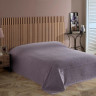 KARVEN Плед из хлопка махровый P958 ROSE V10 лиловый 160х220