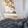 GERMAN GRASS Пододеяльник GREY BRILLIANT GRASS 150х200