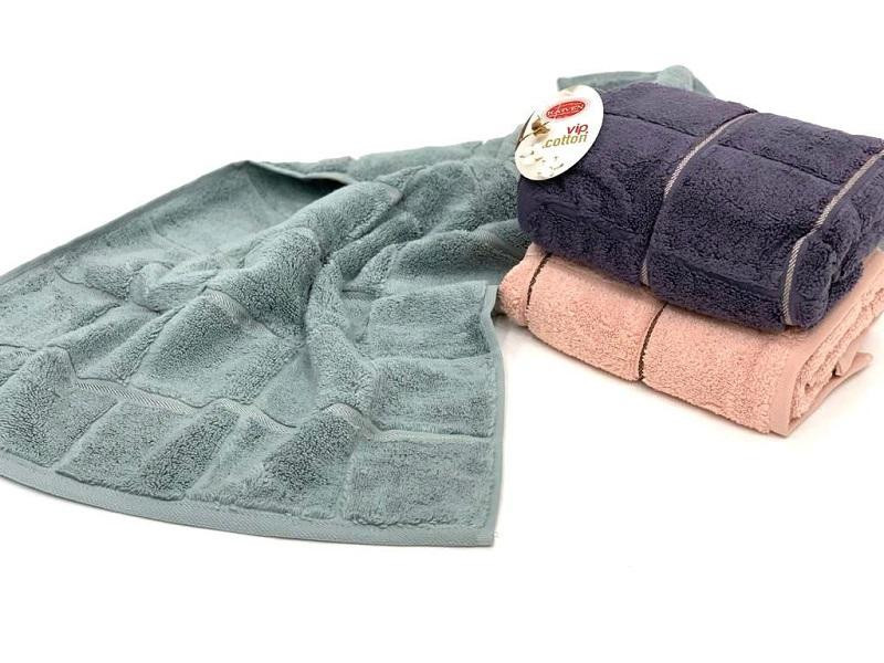 KARVEN Набор махровых полотенец из хлопка MICRO COTTON PREMIUM HS972 KARE-2 50х90 (3шт)