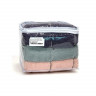 KARVEN Набор махровых полотенец из хлопка MICRO COTTON PREMIUM HS972 KARE-2 50х90 (3шт)