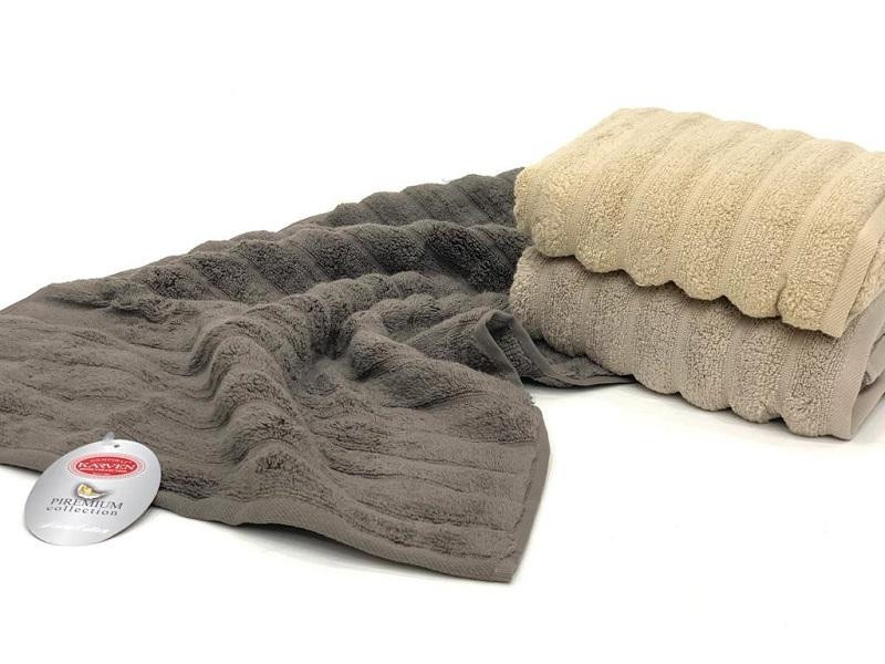 KARVEN Набор махровых полотенец из хлопка MICRO COTTON PREMIUM HS977 EZGI-1 90х150 (3шт)