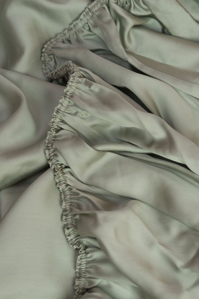 GERMAN GRASS Простыня на резинке OLIVE BRILLIANT GRASS 180х200х40