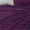 KARVEN Плед из полиэстера SUPER SOFT P943 BENZIA фиолетовый 160х220