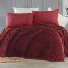KARVEN Плед из полиэстера SUPER SOFT P944 BENZIA бордовый 200х220