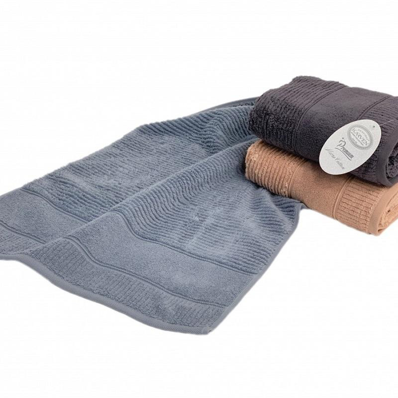 KARVEN Набор махровых полотенец из хлопка MICRO COTTON PREMIUM HS991 NEVARA-2 70х140 (3шт)