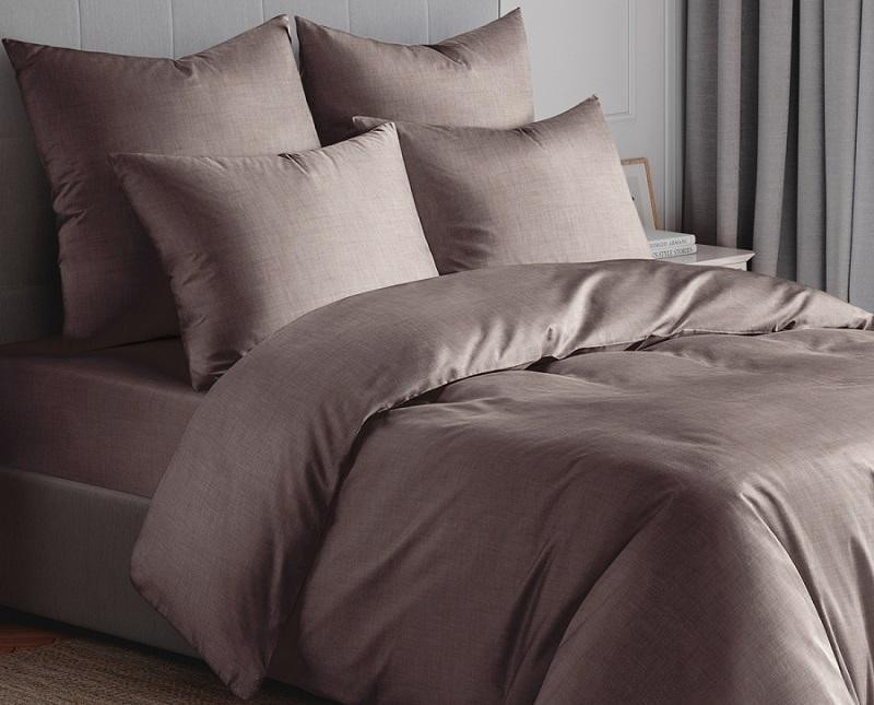 САЙЛИД Простыня из хлопка, вискозы и льна NATURAL TOUCH LC-8-230х240 мокко 230х240