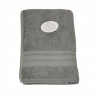 KARVEN Полотенце махровое из хлопка PETEK BORDUR DUZ H5159 LUX COTTON gri 50х90