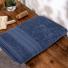 KARVEN Полотенце махровое из хлопка PETEK BORDUR DUZ H5159 LUX COTTON lacivert 50х90