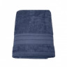 KARVEN Полотенце махровое из хлопка PETEK BORDUR DUZ H5159 LUX COTTON lacivert 50х90